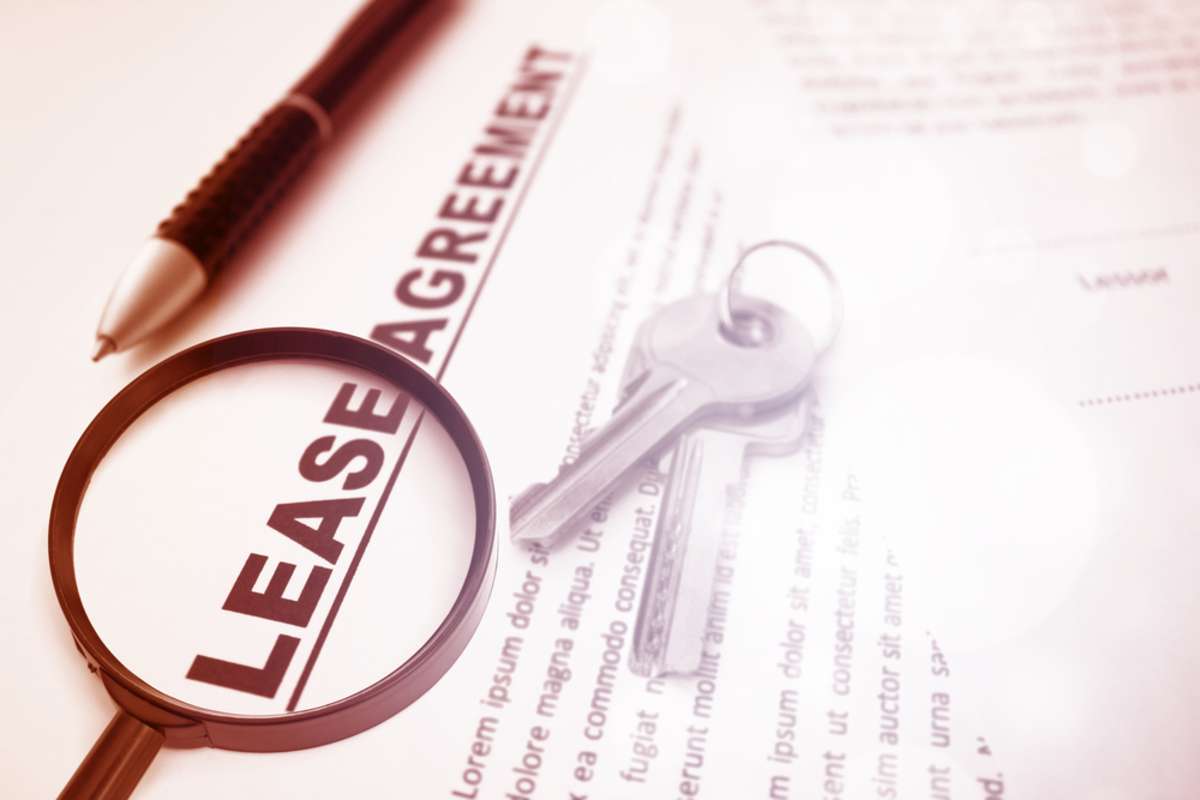Lease Agreement,For Real Estate Concept